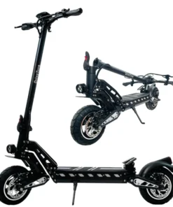 DRIVETRON DT10 Trottinette Électrique Pliable 1000W Batterie 48V 15,6Ah Autonomie 60 km Pneus 10" Clignotants – Image 6