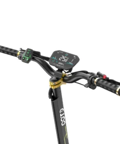 Alternative view of OOTD S30 Trottinette Électrique Double Moteur 2400W Batterie 52V 23,4Ah Autonomie 90 km Pneus Tout-Terrain 10"