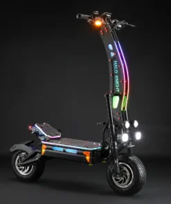 HALO KNIGHT T107 Max Trottinette Électrique Double Moteur 8000W Batterie 72V 50Ah Autonomie 180 km Pneus 14" Tout-Terrain – Image 6
