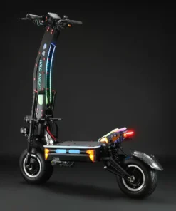 HALO KNIGHT T107 Max Trottinette Électrique Double Moteur 8000W Batterie 72V 50Ah Autonomie 180 km Pneus 14" Tout-Terrain – Image 7