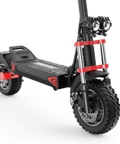Alternative view of iScooter iX8 Trottinette Électrique Double Moteur 2400W Batterie 48V 20Ah Autonomie 70 km Pneus 12" Tout-Terrain