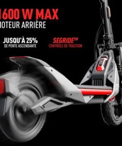 Segway Ninebot ZT3 Pro E Trottinette Électrique Tout-Terrain 650W Batterie 597Wh Autonomie 70 km Pneus Tubeless 11" – Image 4