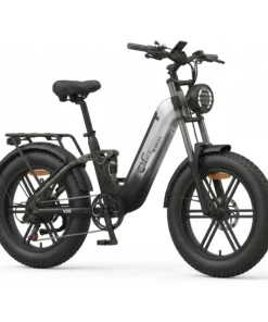 CMACEWHEEL V20 Vélo Électrique Fat Bike 20" 750W Batterie Samsung 48V 20Ah 960Wh Suspension Intégrale Capteur de Couple