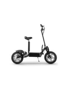 Trottinette Électrique Cross avec Siège 1000W Batterie Lithium Tout-Terrain Pneus Off-Road Haute Autonomie