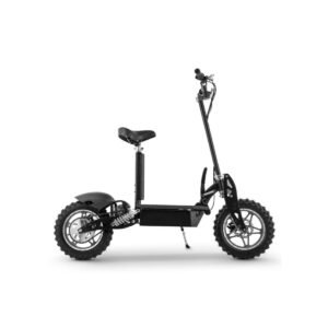 Trottinette Électrique Cross avec Siège 1000W Batterie Lithium Tout-Terrain Pneus Off-Road Haute Autonomie