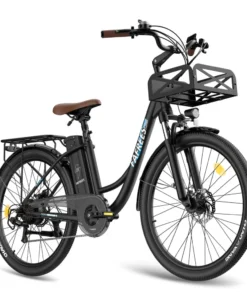 Fafrees F26 Lasting Vélo Électrique Trekking 26" 250W Batterie 48V 25Ah 1200Wh Autonomie 200 km Capteur de Couple