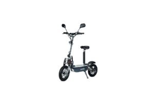 Aspide Trottinette Électrique avec Siège 2000W Batterie Lithium 48V 12Ah Gros Pneus Cross Tout-Terrain