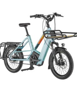 Bergamont Hans-E LT 2026 Vélo Cargo Électrique Compact 20" Bosch Performance Line Batterie 500Wh Courroie Gates Nexus 5e