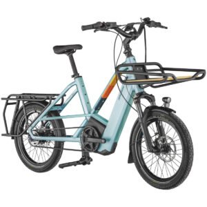 Bergamont Hans-E LT 2026 Vélo Cargo Électrique Compact 20" Bosch Performance Line Batterie 500Wh Courroie Gates Nexus 5e