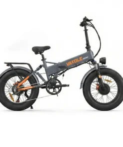 Alternative view of Vakole CO20 MAX Vélo Électrique Pliable Fat Bike 20" Double Moteur 750W x2 Batterie Samsung 48V 20Ah 960Wh Capteur de Couple
