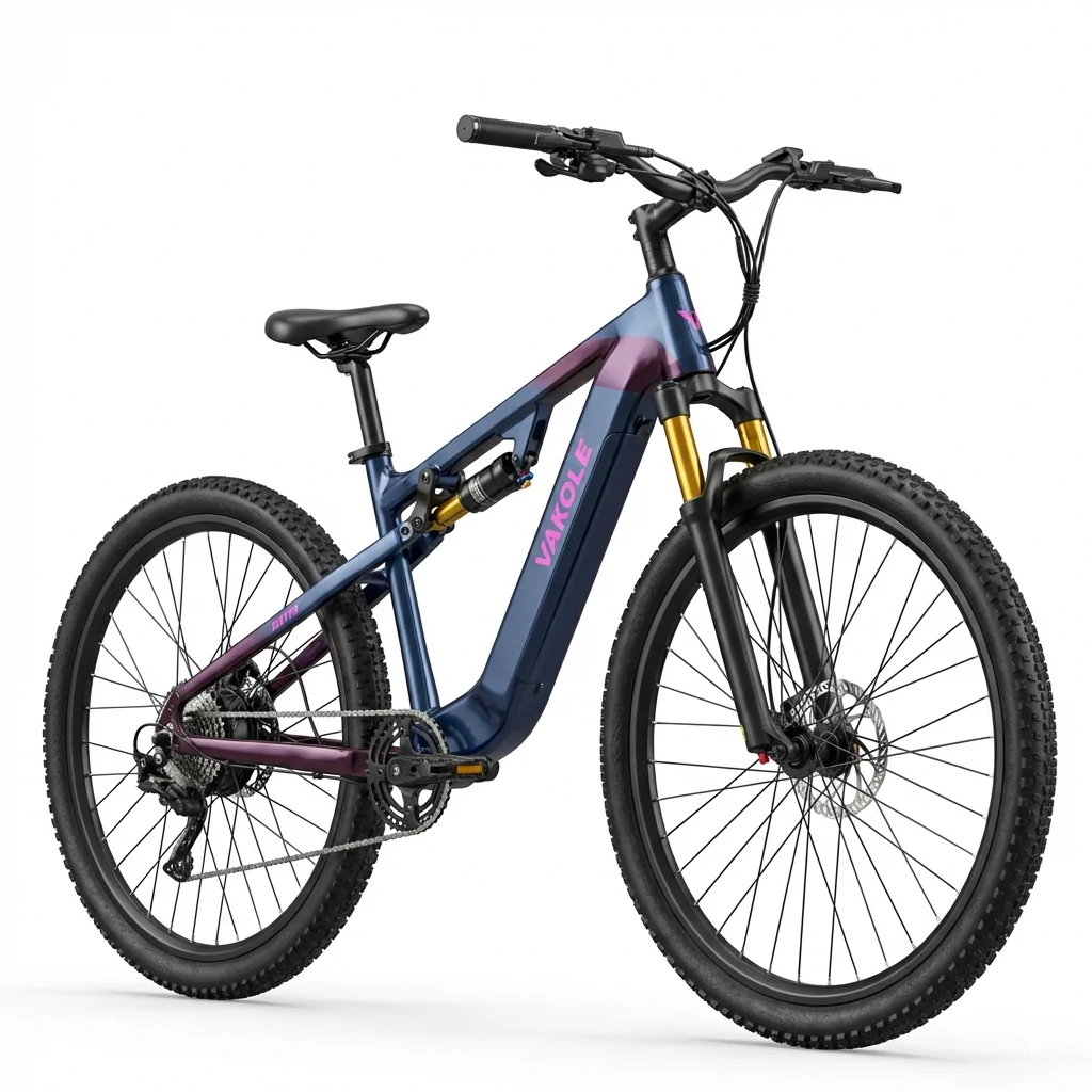 Vakole EMT29 12S VTT Électrique 29" 250W Batterie LG 48V 14,4Ah 691Wh Capteur de Couple Shimano Deore 12 Vitesses