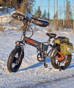 Vakole CO20 MAX Vélo Électrique Pliable Fat Bike 20" Double Moteur 750W x2 Batterie Samsung 48V 20Ah 960Wh Capteur de Couple – Image 5